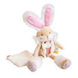 Doudou et Compagnie Lapin Sucre Rose Pantin, Doudou Et Compagnie, Fille, Chine, 170 mm, 70 mm, 290 mm