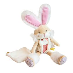 Doudou et Compagnie Lapin Sucre Rose Pantin