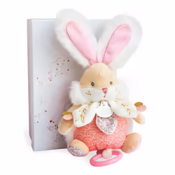 Doudou et Compagnie Sucre Rose Boîte Musique