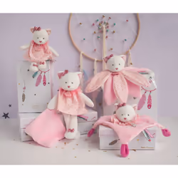 Doudou et Compagnie Reve - Chat Pétales