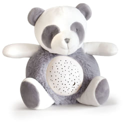 DOUDOU ET COMPAGNIE 3 lumieres - VEILLEUSE PANDA musique - Bruit naturel - TU