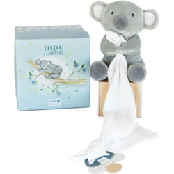Peluche avec attache-sucette Doudou & compagnie Unicef - Koala