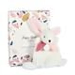 Doudou - DOUDOU ET COMPAGNIE - Happy Boho - Blanc et Rose - 17 cm - Bébé - Fille