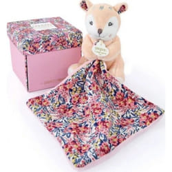 Ensemble doudou avec pantin Faon Doudou & compagnie Boh'Aime 12 cm