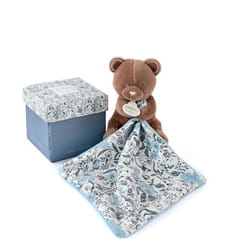 Ensemble doudou avec pantin Ours Doudou & compagnie BohAime 12 cm