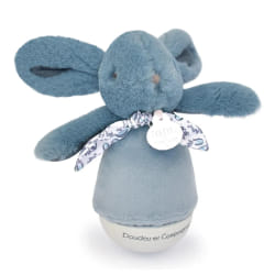 Doudou et Compagnie Lapin Culbuto Bleu