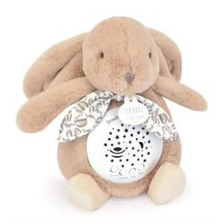 Doudou et Compagnie - DC4204 - Veilleuse musicale lapin doudou - Beige - DOUDOU ET COMPAGNIE