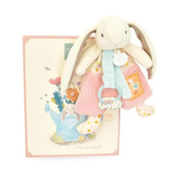 Doudou attache-sucette Doudou & compagnie Ciboulette