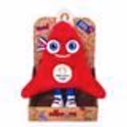Peluche Mascotte Officielle Jeux Olympiques Paris 2024 - 25 cm - Boite Display
