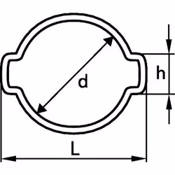 ACTON 2EC 22-25 collier de serrage