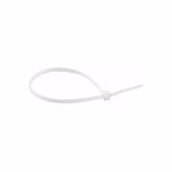 Collier de serrage - Blanc - Nylon 6.6 2,5x200 mm - Boîte de 100