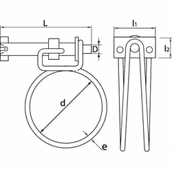 ACTON W 20 collier de serrage