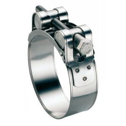 Collier de serrage à tourillons - Pour tuyau épais et armé - Acier inoxydable A2 201-213 - Unité