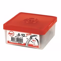 Acton - collier de serrage inox non perforé