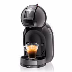 Krups KP1208 0.8L Noir machine à café, Cafetière à dosette, 0,8 L, Capsule de café, 1500 W, Anthracite, Noir