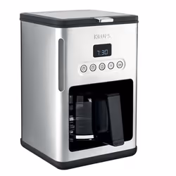 Krups YY8318FD, Machine à café filtre, 1,25 L, Café moulu, 1000 W, Acier brossé