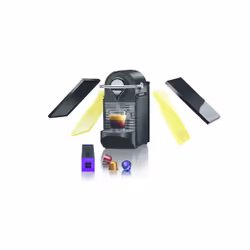 Krups XN3020, Cafetière à dosette, 0,8 L, Capsule de café, 1260 W, Noir, Jaune