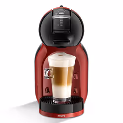 Krups Mini Me, Cafetière à dosette, 0,8 L, Capsule de café, Noir, Rouge