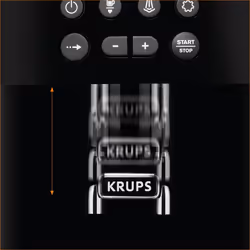 Krups Arabica YY3074FD machine à café Entièrement automatique Machine à expresso 1,7 L