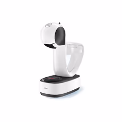 Krups INFINISSIMA YY3876FD, Cafetière à dosette, 1,2 L, Capsule de café, 1500 W, Noir, Blanc