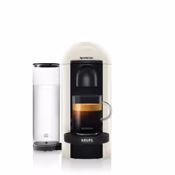 Krups Nespresso Vertuo Plus, Machine à café filtre, 1,2 L, Capsule de café, 1260 W, Blanc