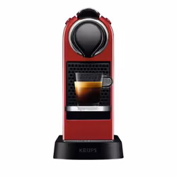 Krups Nespresso YY4117FD, Machine à expresso, Capsule de café, 1260 W, Noir, Rouge