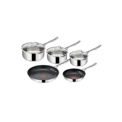 Batterie de cuisine Tefal 8 pcs Jamie Olivers Cooks Direct Inox YY5739FA