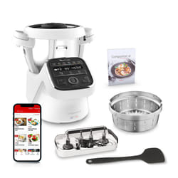 Moulinex YY4968FG robot ménager 1550 W 4,5 L Noir, Blanc