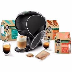Machine à café - Krups - Dolce Gusto NEO - Expresso (capsule) - 15 bar - Noir