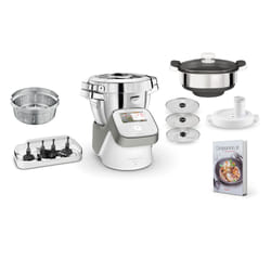 Moulinex i-Companion Touch XL YY5247FG robot ménager 1550 W 4,5 L Argent, Blanc
