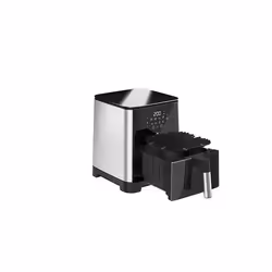WMF YY5376FB friteuse Unique 1550 W Friteuse d’air chaud Noir, Acier inoxydable