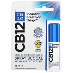 CB12 Spray Buccal Sans Alcool Menthe 15 ml