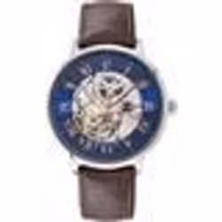 Montre Homme - Pierre Lannier - 322B164 - Automatique - Cuir Chocolat - Étanche 5 ATM