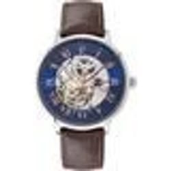 Montre Homme - Pierre Lannier - 322B164 - Automatique - Cuir Chocolat - Étanche 5 ATM
