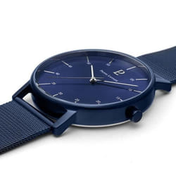 Montre - PIERRE LANNIER - CITYLINE - Maille milanaise - Acier - Analogique - Chic