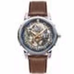Montre - PIERRE LANNIER - 226869 - Cuir Marron - Analogique - Classique