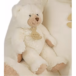 Doudou et Compagnie Calin'Ours 25 Cm - Ivoire