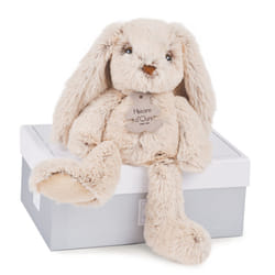 Doudou et Compagnie Copains Calins - Lapin Beige 25 Cm