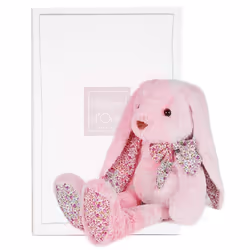 Doudou et Compagnie Copains Calins - Lapin Rose 50 Cm