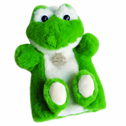 Doudou et Compagnie Douce Marionnette - Grenouille, Polyester, Vert, Garçon/Fille, Chine, 264 mm, 94 mm
