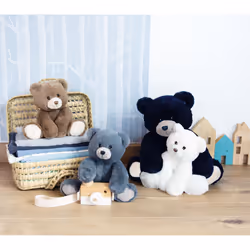 Doudou et Compagnie Ours Oscar - Ivoire 25 cm