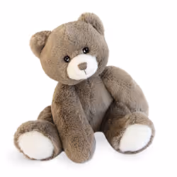 Doudou et Compagnie Ours Oscar - Taupe 25 cm, 0 an(s)