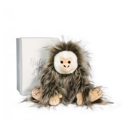 Animal en peluche - Histoire dOurs - Capucin le Singe - 30 cm - Mixte - Bleu - Bébé