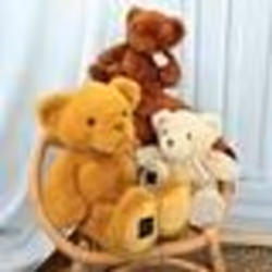 Peluche Ours Histoire d'ours Vanille 28 cm - TU
