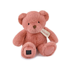 Peluche - Histoire dOurs - Le Nounours - 28 cm - Rose Praline - Douceur et Tendresse