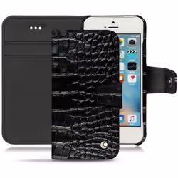 Noreve 2112TB56/F, Étui avec portefeuille, Apple, iPhone SE, 10,2 cm (4"), Noir