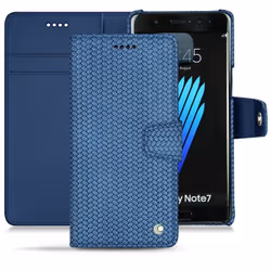 Noreve 21188TB49/F, Étui avec portefeuille, Samsung, Galaxy Note 7, 14,5 cm (5.7"), Bleu
