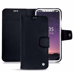 Noreve 2115TB69/F, Étui avec portefeuille, Apple, iPhone X, 14,7 cm (5.8"), Noir