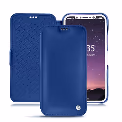 Noreve 2115TD8/F, Folio, Apple, iPhone X, 14,7 cm (5.8"), Bleu
