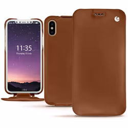 Noreve 2115T9/F, Housse, Apple, iPhone X, 14,7 cm (5.8"), Marron